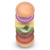 DREWNIANY ZESTAW FAST FOOD — widok 5