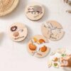 DREWNIANE PUZZLE ZWIERZĄTKA MONTESSORI GRA — widok 2