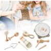 DUŻY ZESTAW MUZYCZNY MONTESSORI - DREWNIANE INSTRUMENTY DLA DZIECI — widok 3