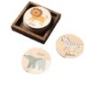 DREWNIANE PUZZLE ZWIERZĄTKA MONTESSORI GRA — widok 5
